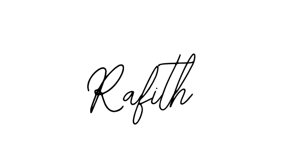 How to make Rafith name signature. Use Bearetta-2O07w style for creating short signs online. This is the latest handwritten sign. Rafith signature style 12 images and pictures png