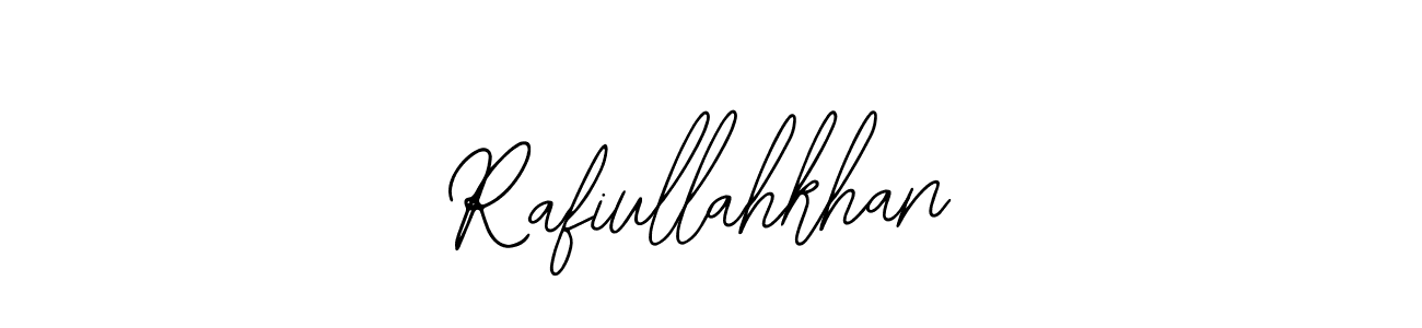 How to make Rafiullahkhan signature? Bearetta-2O07w is a professional autograph style. Create handwritten signature for Rafiullahkhan name. Rafiullahkhan signature style 12 images and pictures png