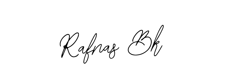 The best way (Bearetta-2O07w) to make a short signature is to pick only two or three words in your name. The name Rafnas Bk include a total of six letters. For converting this name. Rafnas Bk signature style 12 images and pictures png