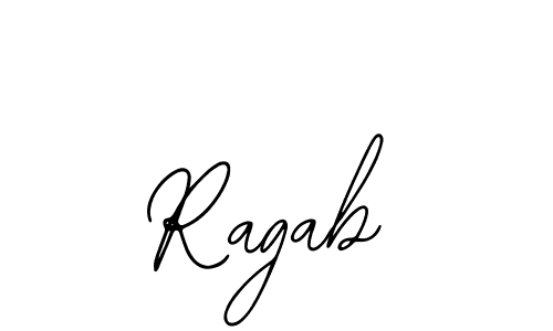 Make a beautiful signature design for name Ragab. With this signature (Bearetta-2O07w) style, you can create a handwritten signature for free. Ragab signature style 12 images and pictures png