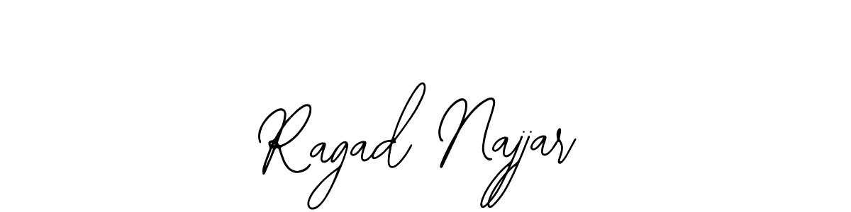 Make a beautiful signature design for name Ragad Najjar. Use this online signature maker to create a handwritten signature for free. Ragad Najjar signature style 12 images and pictures png