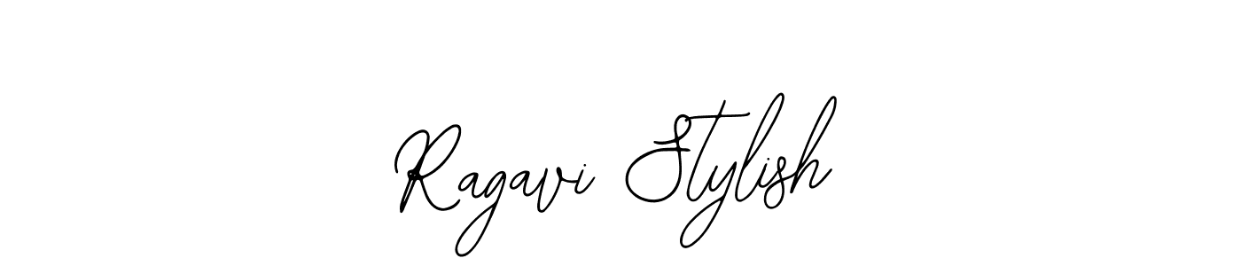 Use a signature maker to create a handwritten signature online. With this signature software, you can design (Bearetta-2O07w) your own signature for name Ragavi Stylish. Ragavi Stylish signature style 12 images and pictures png
