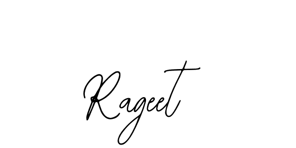 Make a beautiful signature design for name Rageet. With this signature (Bearetta-2O07w) style, you can create a handwritten signature for free. Rageet signature style 12 images and pictures png