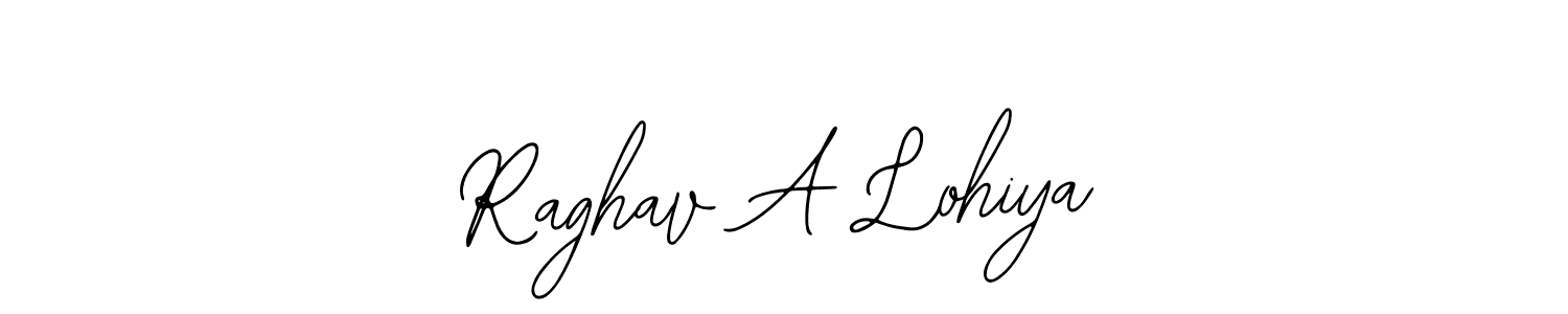 How to make Raghav A Lohiya signature? Bearetta-2O07w is a professional autograph style. Create handwritten signature for Raghav A Lohiya name. Raghav A Lohiya signature style 12 images and pictures png