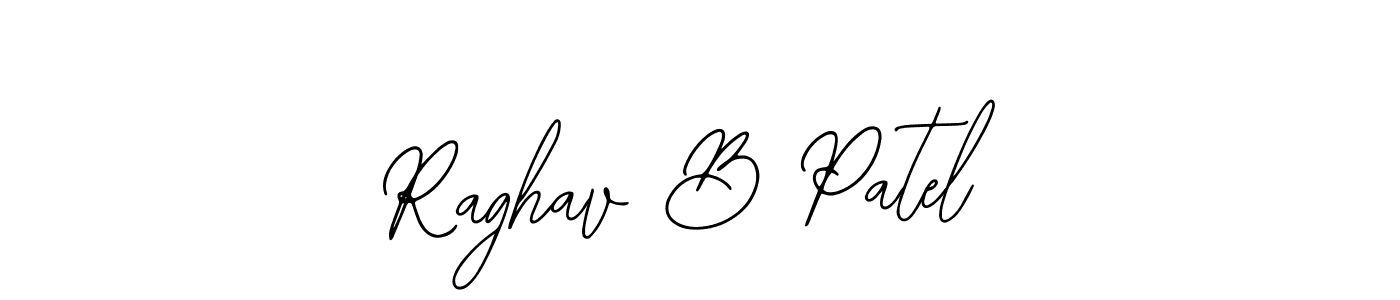 Create a beautiful signature design for name Raghav B Patel. With this signature (Bearetta-2O07w) fonts, you can make a handwritten signature for free. Raghav B Patel signature style 12 images and pictures png