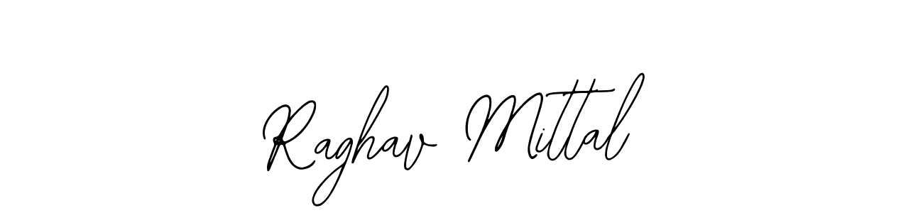 Use a signature maker to create a handwritten signature online. With this signature software, you can design (Bearetta-2O07w) your own signature for name Raghav Mittal. Raghav Mittal signature style 12 images and pictures png