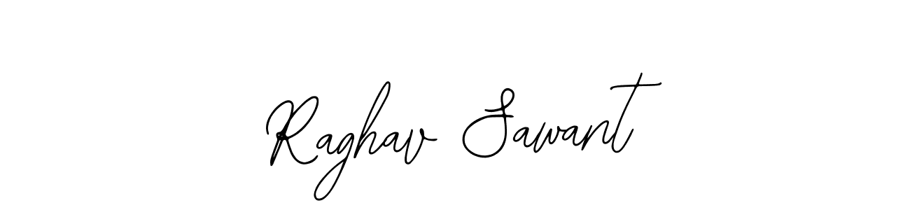 Raghav Sawant stylish signature style. Best Handwritten Sign (Bearetta-2O07w) for my name. Handwritten Signature Collection Ideas for my name Raghav Sawant. Raghav Sawant signature style 12 images and pictures png