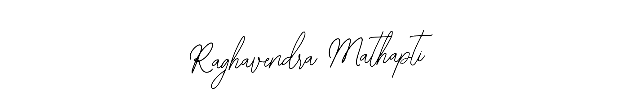 Bearetta-2O07w is a professional signature style that is perfect for those who want to add a touch of class to their signature. It is also a great choice for those who want to make their signature more unique. Get Raghavendra Mathapti name to fancy signature for free. Raghavendra Mathapti signature style 12 images and pictures png