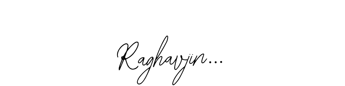 Similarly Bearetta-2O07w is the best handwritten signature design. Signature creator online .You can use it as an online autograph creator for name Raghavjin.... Raghavjin... signature style 12 images and pictures png