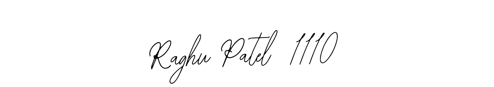 Design your own signature with our free online signature maker. With this signature software, you can create a handwritten (Bearetta-2O07w) signature for name Raghu Patel  1110. Raghu Patel  1110 signature style 12 images and pictures png