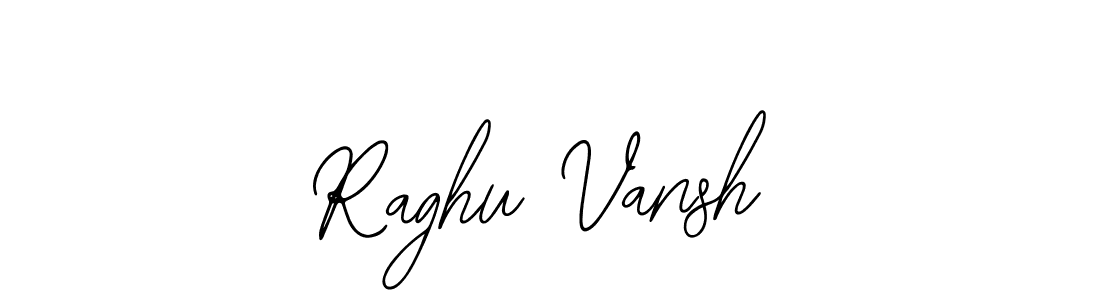 Bearetta-2O07w is a professional signature style that is perfect for those who want to add a touch of class to their signature. It is also a great choice for those who want to make their signature more unique. Get Raghu Vansh name to fancy signature for free. Raghu Vansh signature style 12 images and pictures png