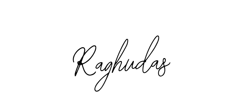 Use a signature maker to create a handwritten signature online. With this signature software, you can design (Bearetta-2O07w) your own signature for name Raghudas. Raghudas signature style 12 images and pictures png