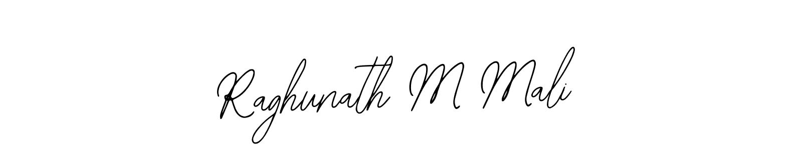 Design your own signature with our free online signature maker. With this signature software, you can create a handwritten (Bearetta-2O07w) signature for name Raghunath M Mali. Raghunath M Mali signature style 12 images and pictures png