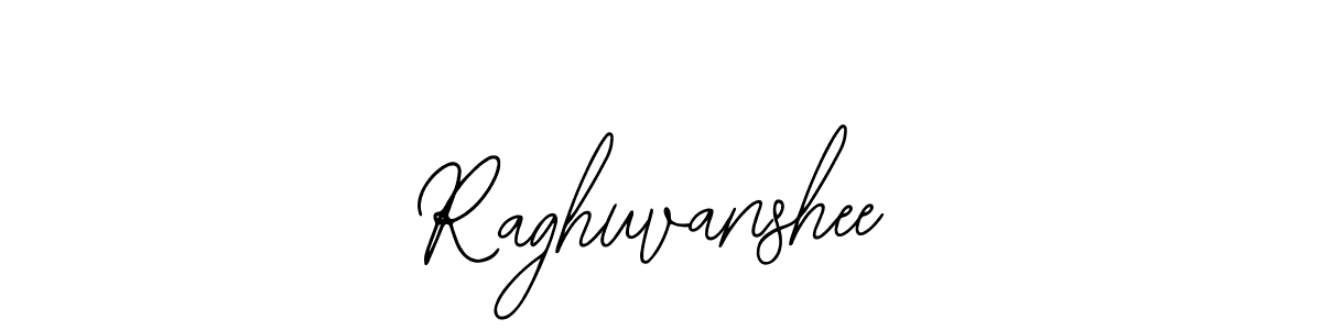 How to make Raghuvanshee name signature. Use Bearetta-2O07w style for creating short signs online. This is the latest handwritten sign. Raghuvanshee signature style 12 images and pictures png