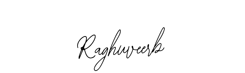 Design your own signature with our free online signature maker. With this signature software, you can create a handwritten (Bearetta-2O07w) signature for name Raghuveerb. Raghuveerb signature style 12 images and pictures png