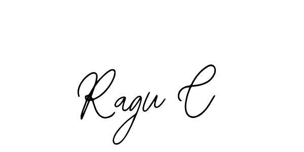 The best way (Bearetta-2O07w) to make a short signature is to pick only two or three words in your name. The name Ragu C include a total of six letters. For converting this name. Ragu C signature style 12 images and pictures png