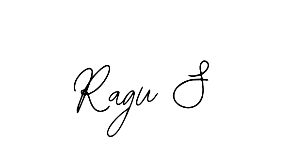 Similarly Bearetta-2O07w is the best handwritten signature design. Signature creator online .You can use it as an online autograph creator for name Ragu S. Ragu S signature style 12 images and pictures png