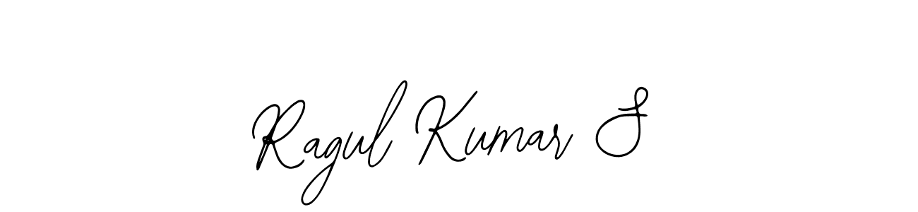 How to make Ragul Kumar S signature? Bearetta-2O07w is a professional autograph style. Create handwritten signature for Ragul Kumar S name. Ragul Kumar S signature style 12 images and pictures png