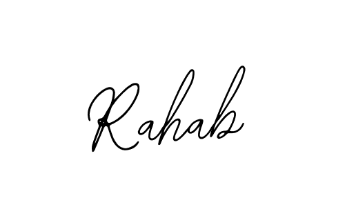 Also You can easily find your signature by using the search form. We will create Rahab name handwritten signature images for you free of cost using Bearetta-2O07w sign style. Rahab signature style 12 images and pictures png