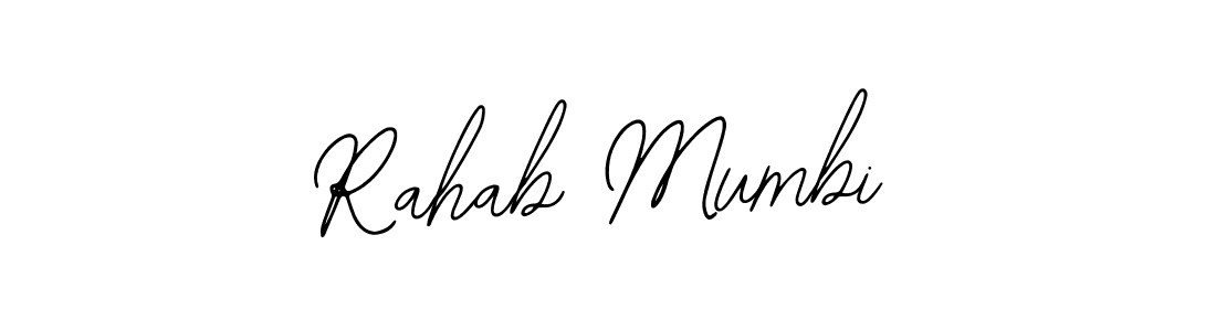 You should practise on your own different ways (Bearetta-2O07w) to write your name (Rahab Mumbi) in signature. don't let someone else do it for you. Rahab Mumbi signature style 12 images and pictures png