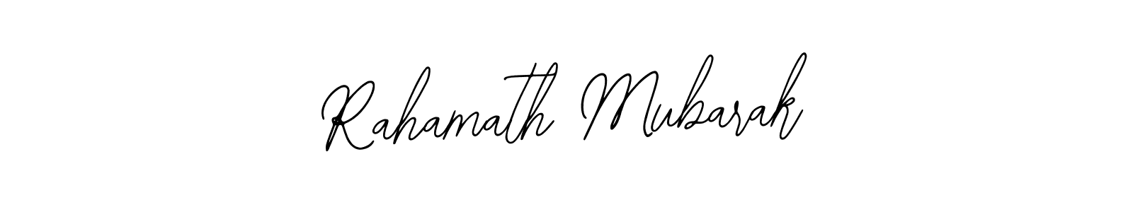 Make a beautiful signature design for name Rahamath Mubarak. With this signature (Bearetta-2O07w) style, you can create a handwritten signature for free. Rahamath Mubarak signature style 12 images and pictures png