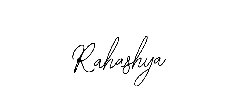 if you are searching for the best signature style for your name Rahashya. so please give up your signature search. here we have designed multiple signature styles  using Bearetta-2O07w. Rahashya signature style 12 images and pictures png