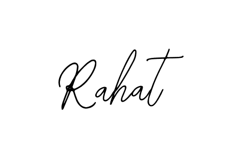 Similarly Bearetta-2O07w is the best handwritten signature design. Signature creator online .You can use it as an online autograph creator for name Rahat. Rahat signature style 12 images and pictures png