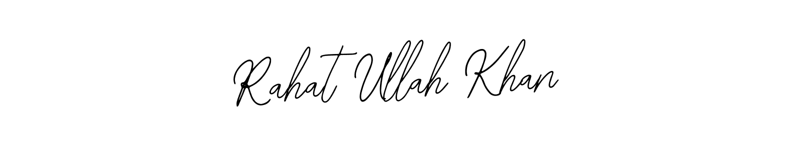 Create a beautiful signature design for name Rahat Ullah Khan. With this signature (Bearetta-2O07w) fonts, you can make a handwritten signature for free. Rahat Ullah Khan signature style 12 images and pictures png