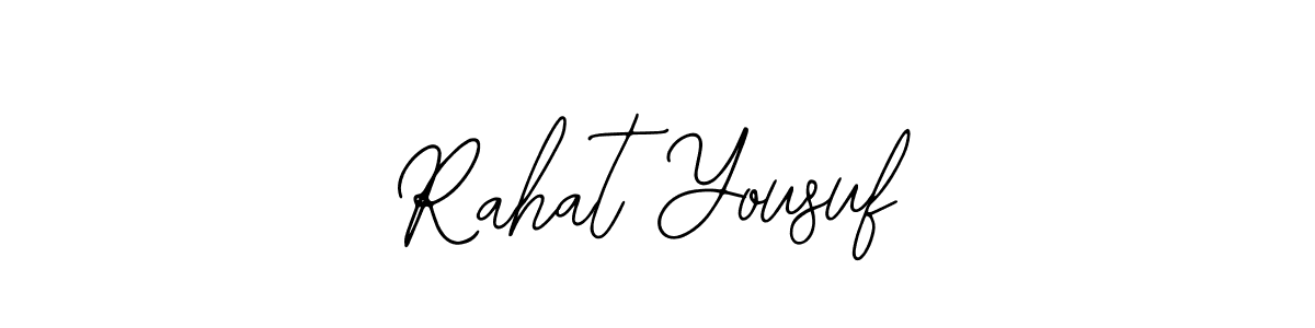 It looks lik you need a new signature style for name Rahat Yousuf. Design unique handwritten (Bearetta-2O07w) signature with our free signature maker in just a few clicks. Rahat Yousuf signature style 12 images and pictures png
