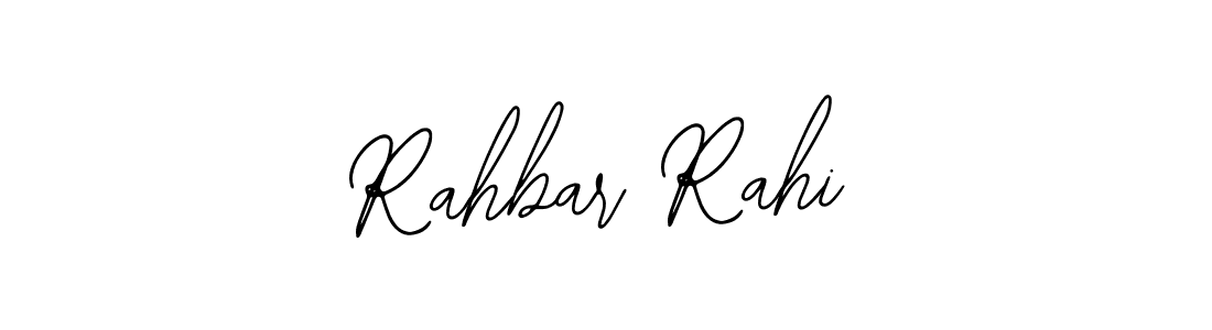 Bearetta-2O07w is a professional signature style that is perfect for those who want to add a touch of class to their signature. It is also a great choice for those who want to make their signature more unique. Get Rahbar Rahi name to fancy signature for free. Rahbar Rahi signature style 12 images and pictures png