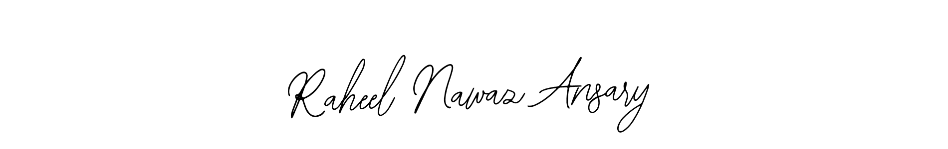 How to Draw Raheel Nawaz Ansary signature style? Bearetta-2O07w is a latest design signature styles for name Raheel Nawaz Ansary. Raheel Nawaz Ansary signature style 12 images and pictures png