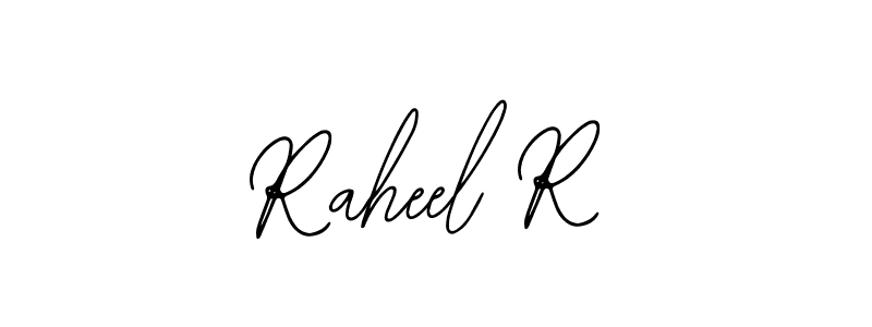 How to Draw Raheel R signature style? Bearetta-2O07w is a latest design signature styles for name Raheel R. Raheel R signature style 12 images and pictures png