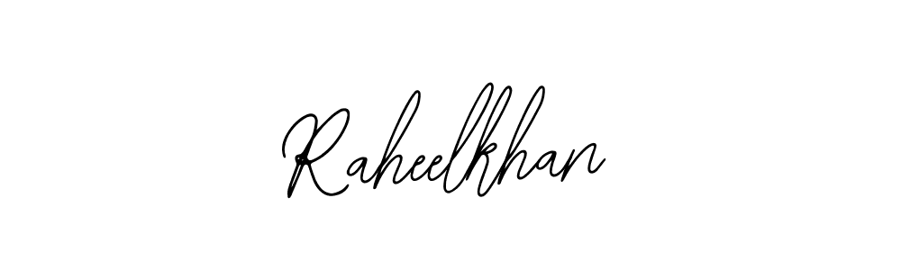 Design your own signature with our free online signature maker. With this signature software, you can create a handwritten (Bearetta-2O07w) signature for name Raheelkhan. Raheelkhan signature style 12 images and pictures png