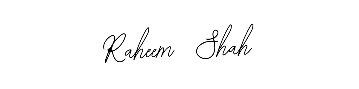 How to make Raheem  Shah signature? Bearetta-2O07w is a professional autograph style. Create handwritten signature for Raheem  Shah name. Raheem  Shah signature style 12 images and pictures png