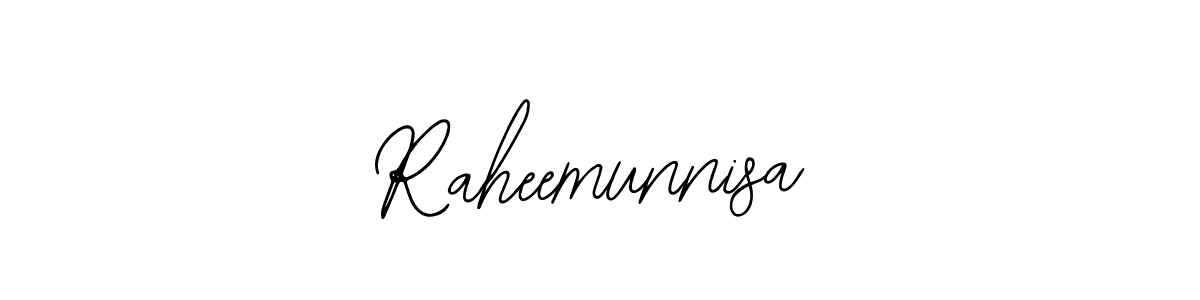 How to Draw Raheemunnisa signature style? Bearetta-2O07w is a latest design signature styles for name Raheemunnisa. Raheemunnisa signature style 12 images and pictures png