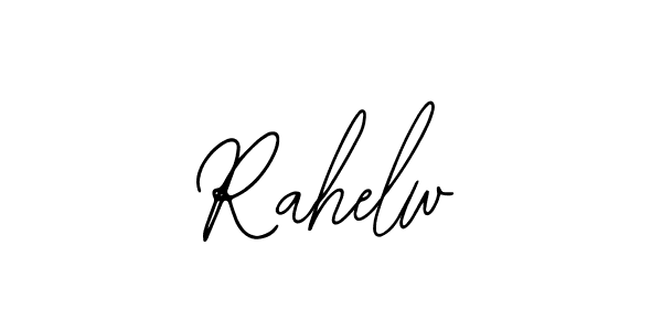 Use a signature maker to create a handwritten signature online. With this signature software, you can design (Bearetta-2O07w) your own signature for name Rahelw. Rahelw signature style 12 images and pictures png