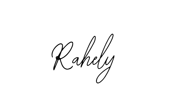 The best way (Bearetta-2O07w) to make a short signature is to pick only two or three words in your name. The name Rahely include a total of six letters. For converting this name. Rahely signature style 12 images and pictures png