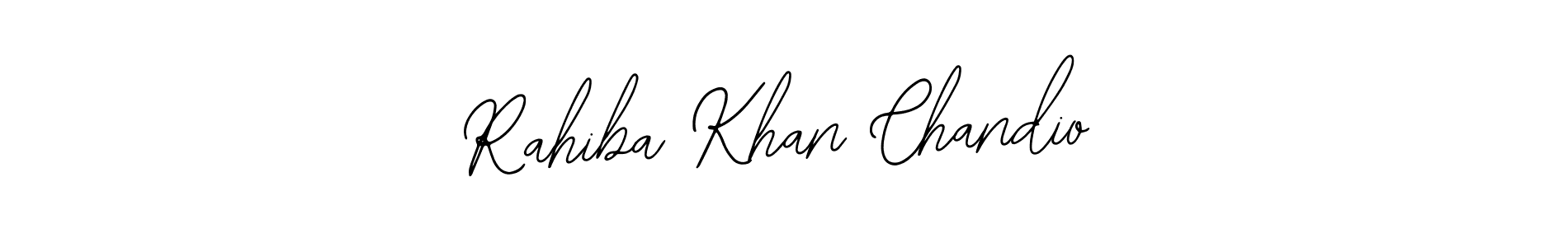 Make a beautiful signature design for name Rahiba Khan Chandio. Use this online signature maker to create a handwritten signature for free. Rahiba Khan Chandio signature style 12 images and pictures png