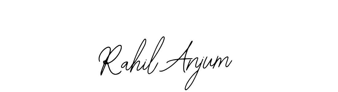 Make a beautiful signature design for name Rahil Anjum. Use this online signature maker to create a handwritten signature for free. Rahil Anjum signature style 12 images and pictures png