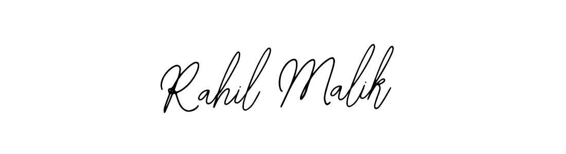 if you are searching for the best signature style for your name Rahil Malik. so please give up your signature search. here we have designed multiple signature styles  using Bearetta-2O07w. Rahil Malik signature style 12 images and pictures png