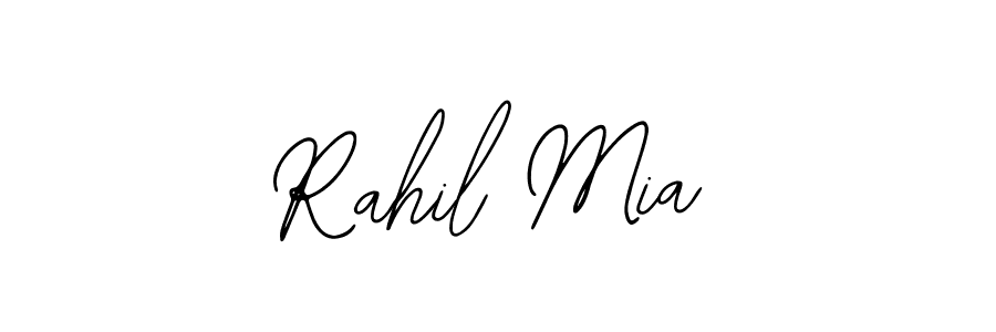 Once you've used our free online signature maker to create your best signature Bearetta-2O07w style, it's time to enjoy all of the benefits that Rahil Mia name signing documents. Rahil Mia signature style 12 images and pictures png