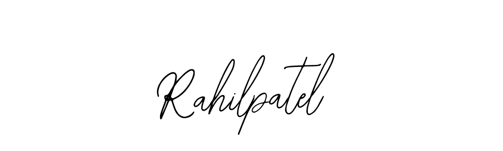 Use a signature maker to create a handwritten signature online. With this signature software, you can design (Bearetta-2O07w) your own signature for name Rahilpatel. Rahilpatel signature style 12 images and pictures png