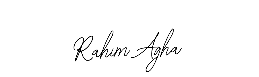 Make a short Rahim Agha signature style. Manage your documents anywhere anytime using Bearetta-2O07w. Create and add eSignatures, submit forms, share and send files easily. Rahim Agha signature style 12 images and pictures png
