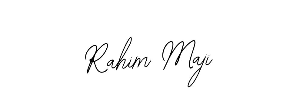 Once you've used our free online signature maker to create your best signature Bearetta-2O07w style, it's time to enjoy all of the benefits that Rahim Maji name signing documents. Rahim Maji signature style 12 images and pictures png