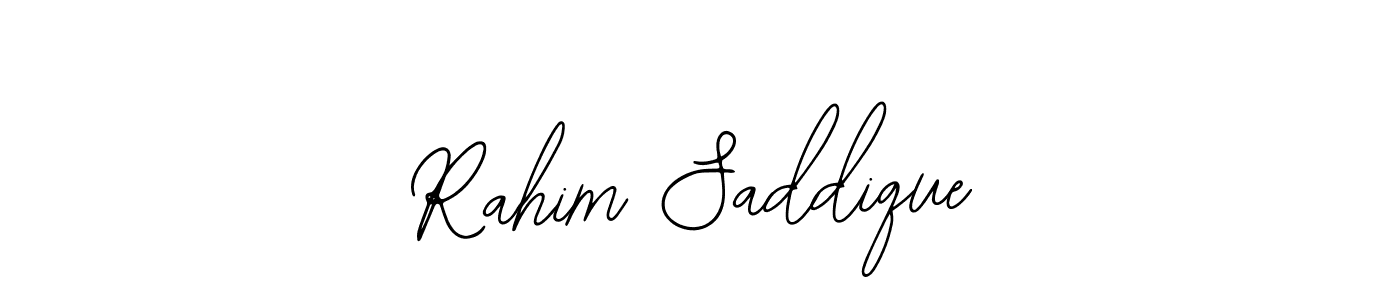 It looks lik you need a new signature style for name Rahim Saddique. Design unique handwritten (Bearetta-2O07w) signature with our free signature maker in just a few clicks. Rahim Saddique signature style 12 images and pictures png