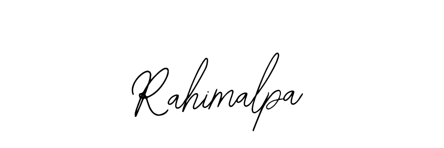 Make a beautiful signature design for name Rahimalpa. With this signature (Bearetta-2O07w) style, you can create a handwritten signature for free. Rahimalpa signature style 12 images and pictures png