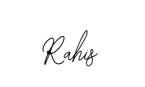 Use a signature maker to create a handwritten signature online. With this signature software, you can design (Bearetta-2O07w) your own signature for name Rahis. Rahis signature style 12 images and pictures png