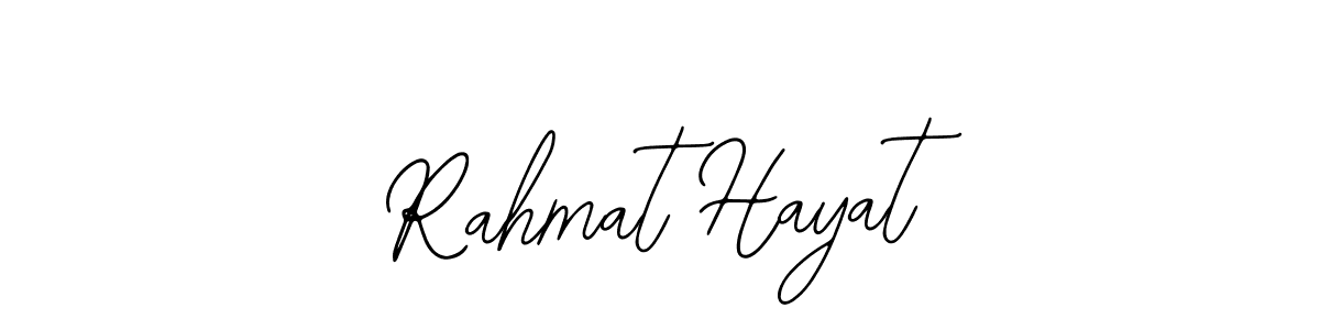 Create a beautiful signature design for name Rahmat Hayat. With this signature (Bearetta-2O07w) fonts, you can make a handwritten signature for free. Rahmat Hayat signature style 12 images and pictures png