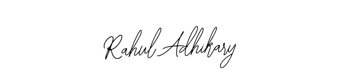 How to make Rahul Adhikary signature? Bearetta-2O07w is a professional autograph style. Create handwritten signature for Rahul Adhikary name. Rahul Adhikary signature style 12 images and pictures png