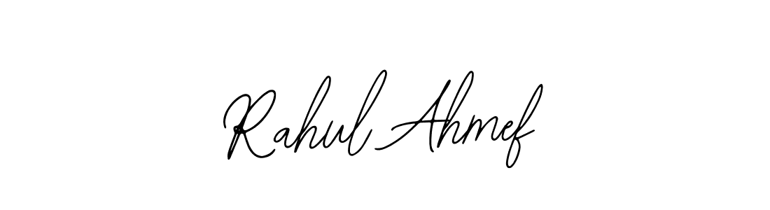 How to Draw Rahul Ahmef signature style? Bearetta-2O07w is a latest design signature styles for name Rahul Ahmef. Rahul Ahmef signature style 12 images and pictures png